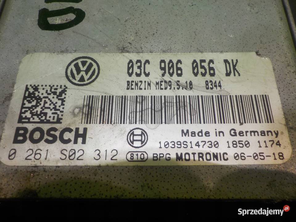 SKODA OCTAVIA II 16 B 06r 5D sterownik komputer osobowe Suków