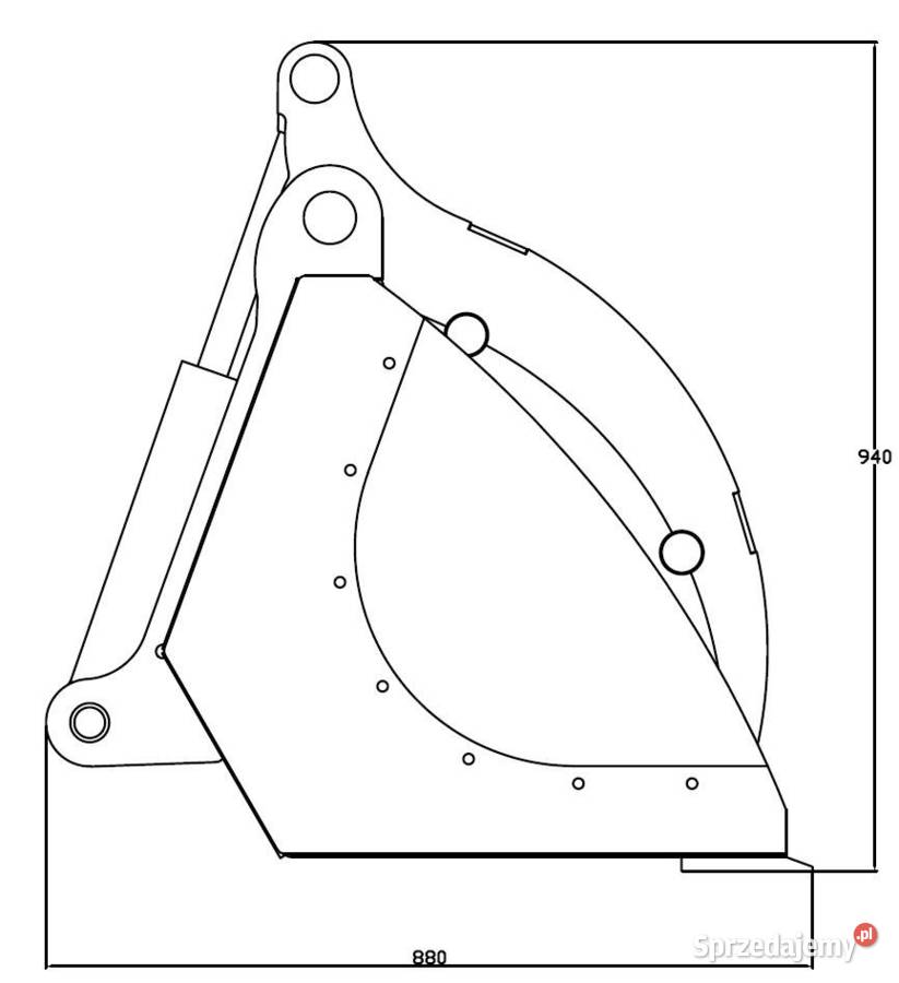 Łyżko krokodyl 18m 063 m3