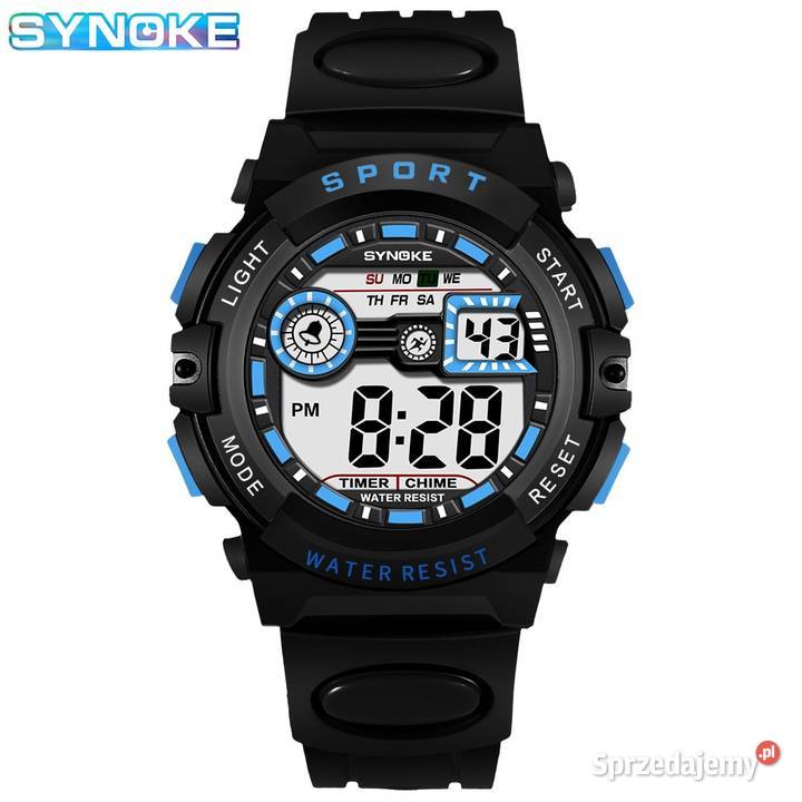 Sportowy zegarek elektroniczny dziecka chłopca Zegarki i Biżuteria Gorzów Wielkopolski
