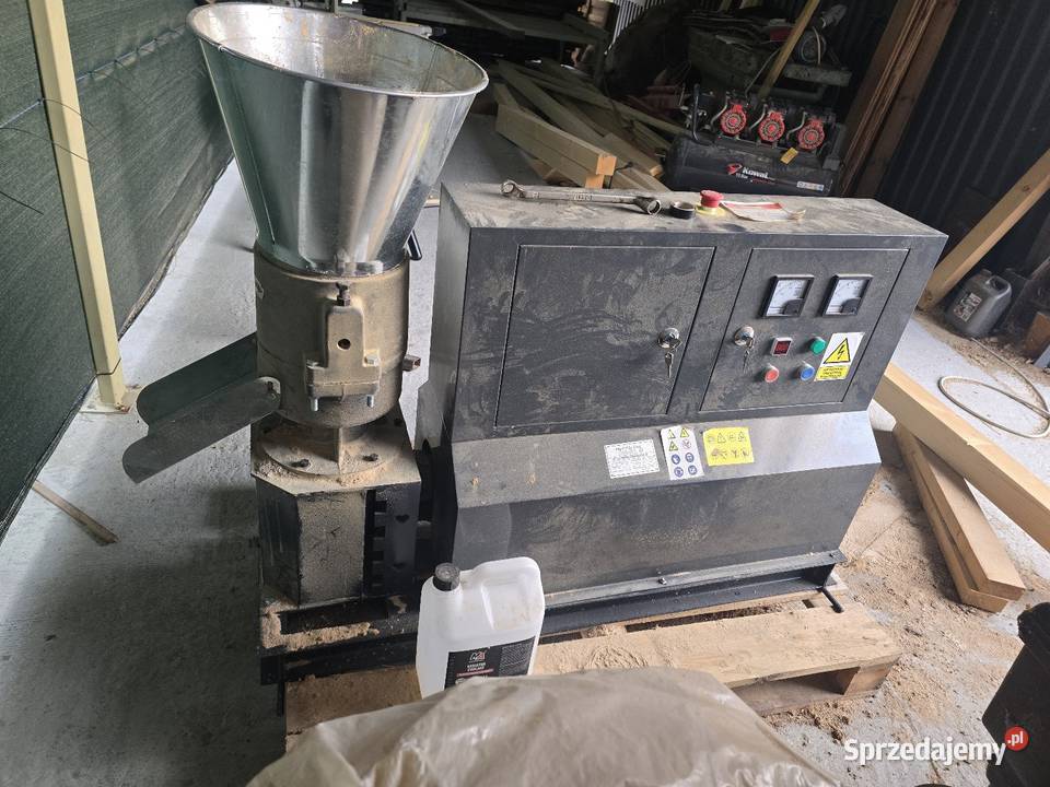 Peleciarka MTM 75kW pelet 6mm Sztum sprzedam