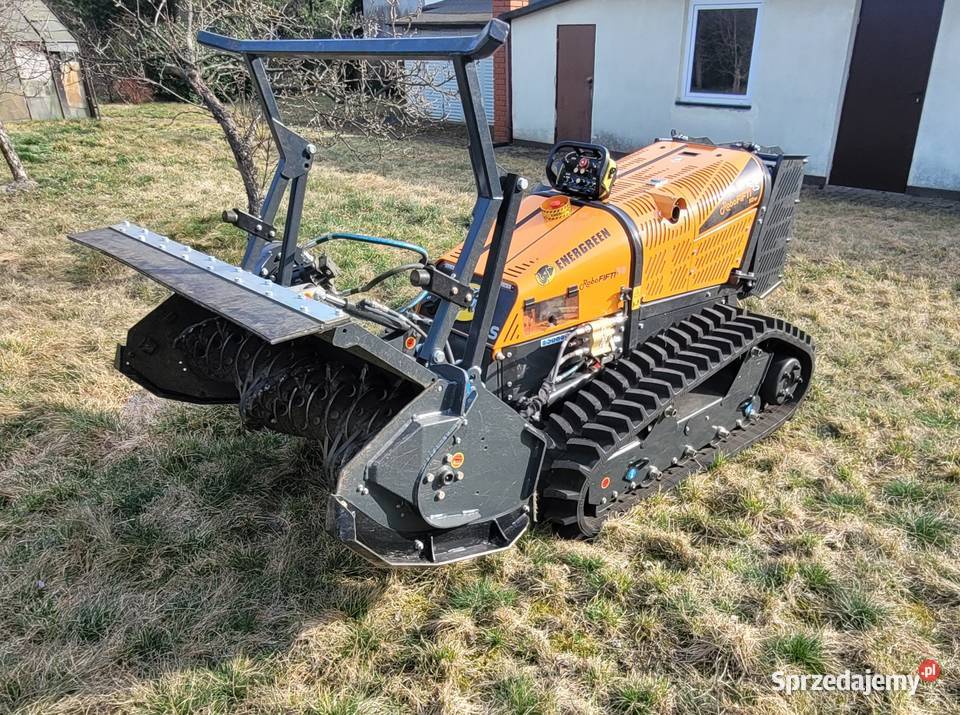 Robot gąsienicowy sterowany Energreen RoboFIFTI Leśnictwo łódzkie Łódź sprzedam