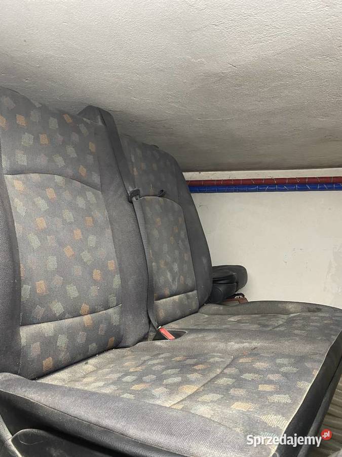 Kanapa podwójna Mercedes Vito 1rząd zagłówki Części samochodowe Czarlin