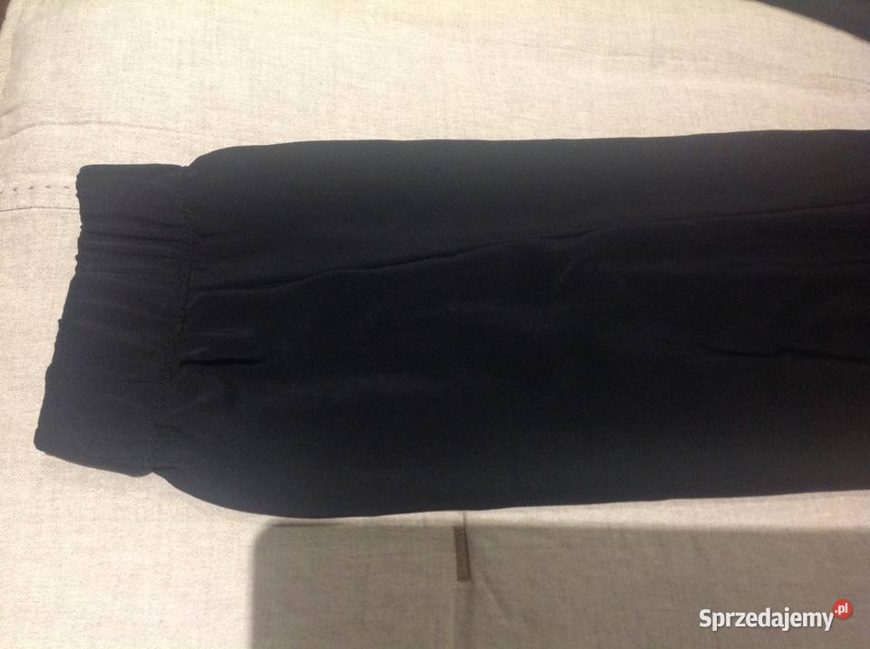 Spodnie Luźne Damskie Vero Moda r M Czarne Spodnie Moda i Styl