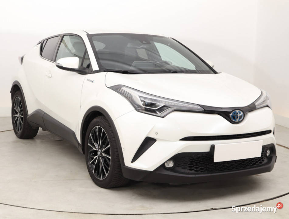 Toyota CHR 18 Hybrid biały dolnośląskie Bielany Wrocławskie