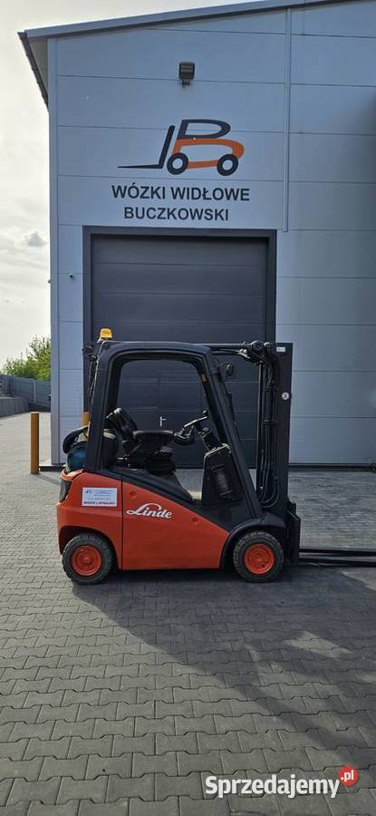 Wózek widłowy LINDE H16T01 z 2015r Maszt Triplex Linde