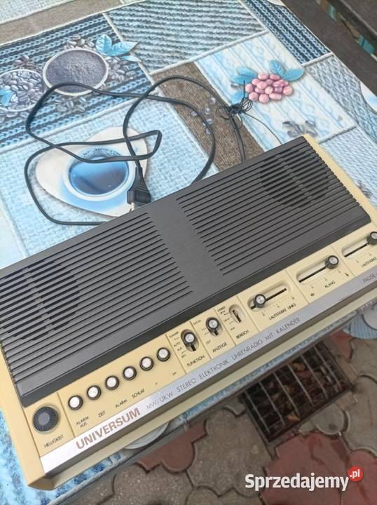 Universun niemieckie radio budzik vintage Płock