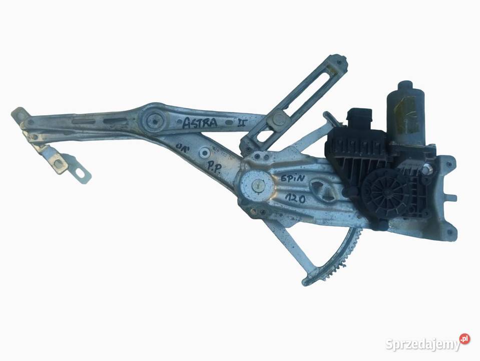 MECHANIZM PODNOŚNIK SZYBY PRAWY PRZÓD OPEL ASTRA Mechanizmy opuszczania szyb