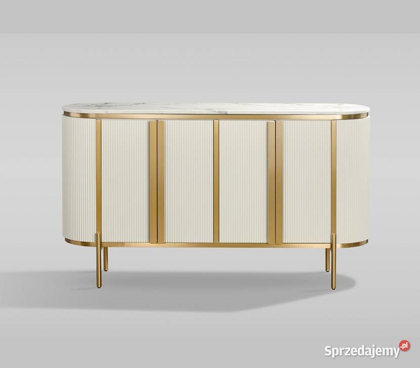 Komoda złota kremowa Omega Glamour Premium Komody Nowy Sącz