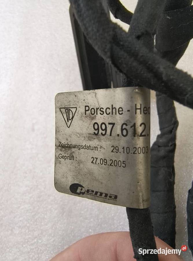 Wiązka czujników parkowania Porsche Boxster Kakonin