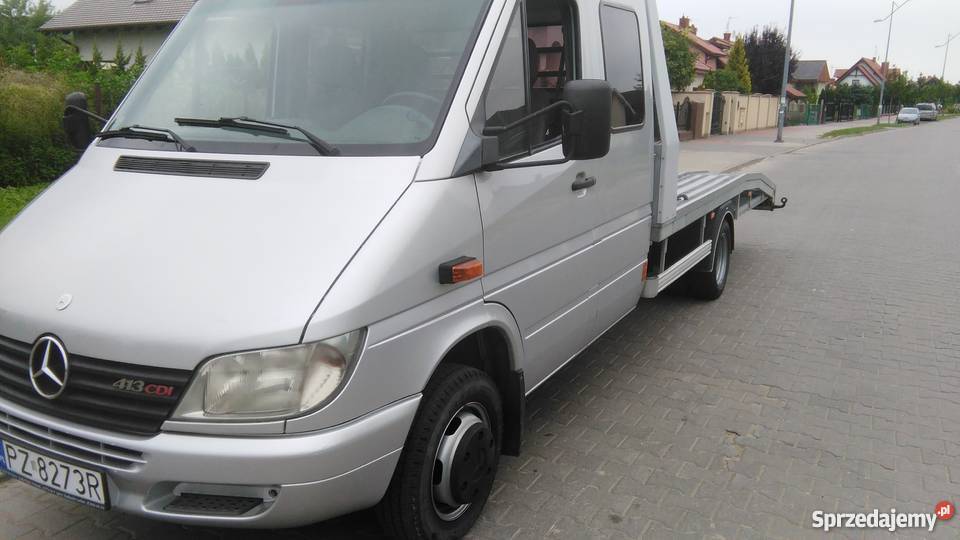 Laweta na MB Sprinter 413 CDI wielkopolskie Swarzędz