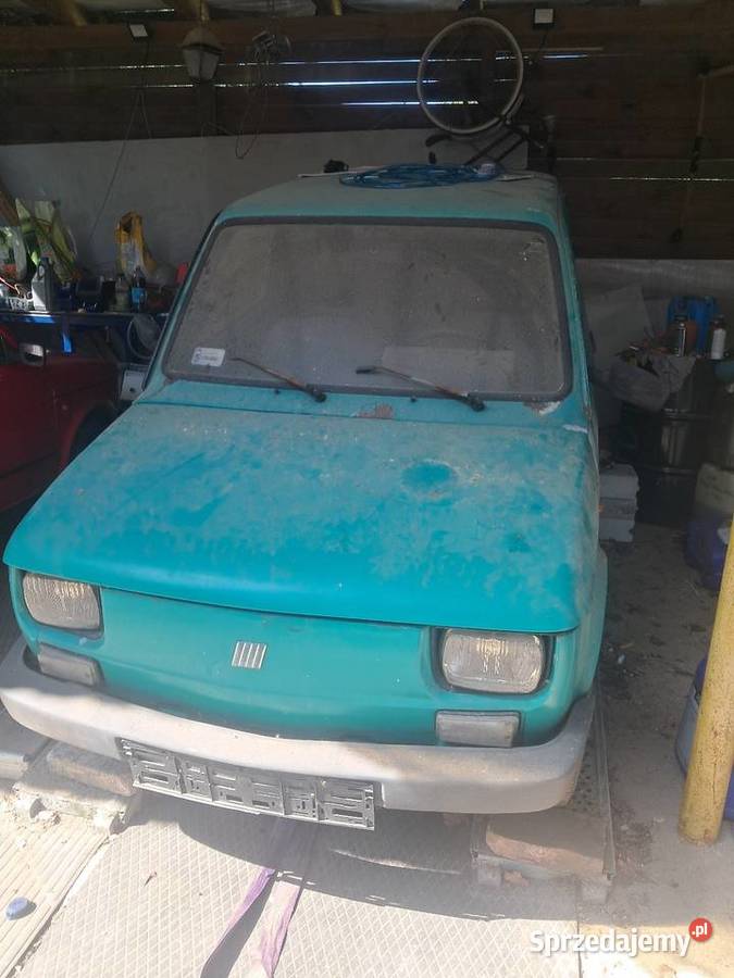 Fiat 126p maluch czerwony
