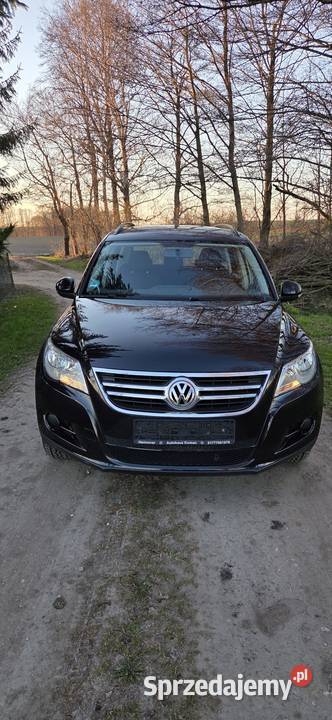 Vw tiguan 20 4x4 czarny pierwszy właściciel Tuchola
