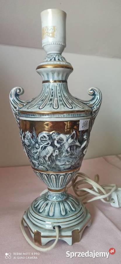 Lampa elektryczna Majolika CDIS Italy Gdańsk