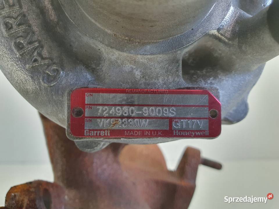 Audi A3 II 8P VW Passat B6 20 TDI TURBOSPRĘŻARKA sprzedam