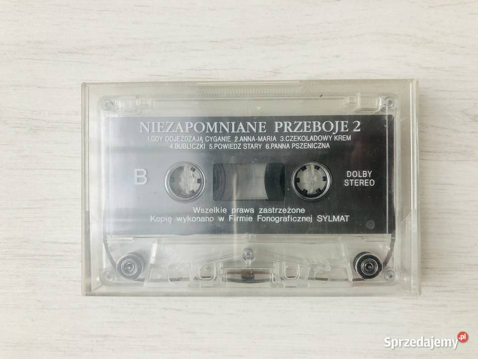 Kaseta Niezapomniane przeboje Czerwone gitary pop Łódź