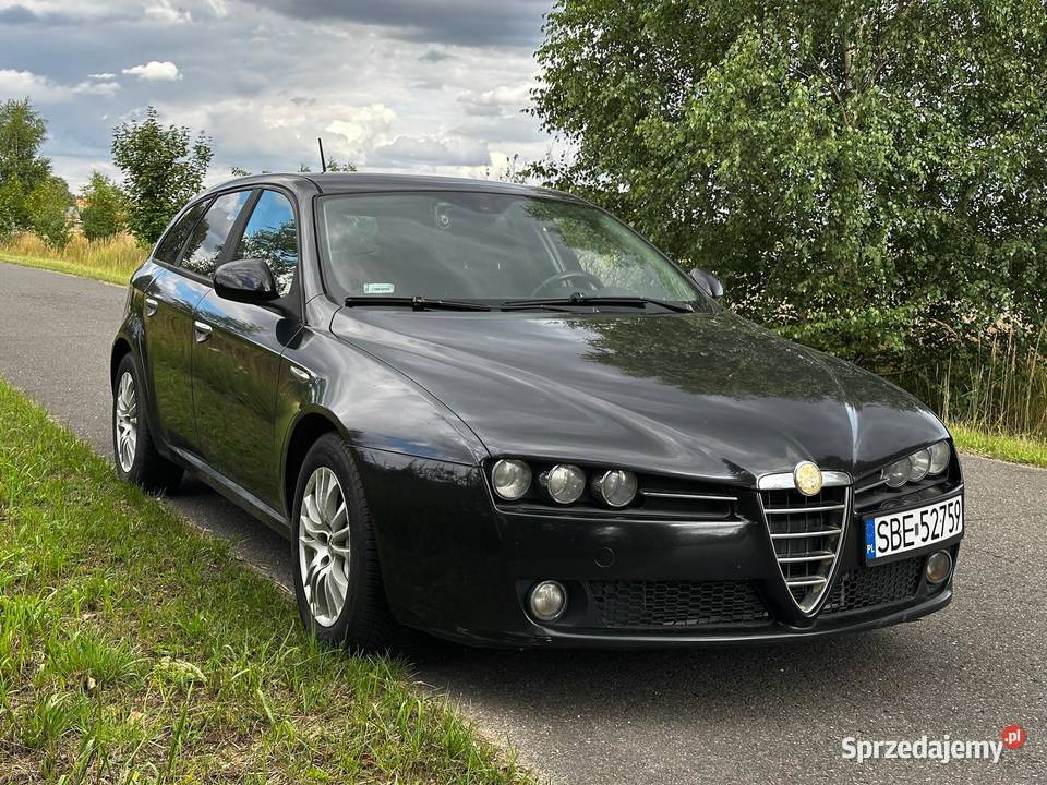 Alfa Romeo 159 19JTD 150 Czarna Zadbana Ekran Wieluń