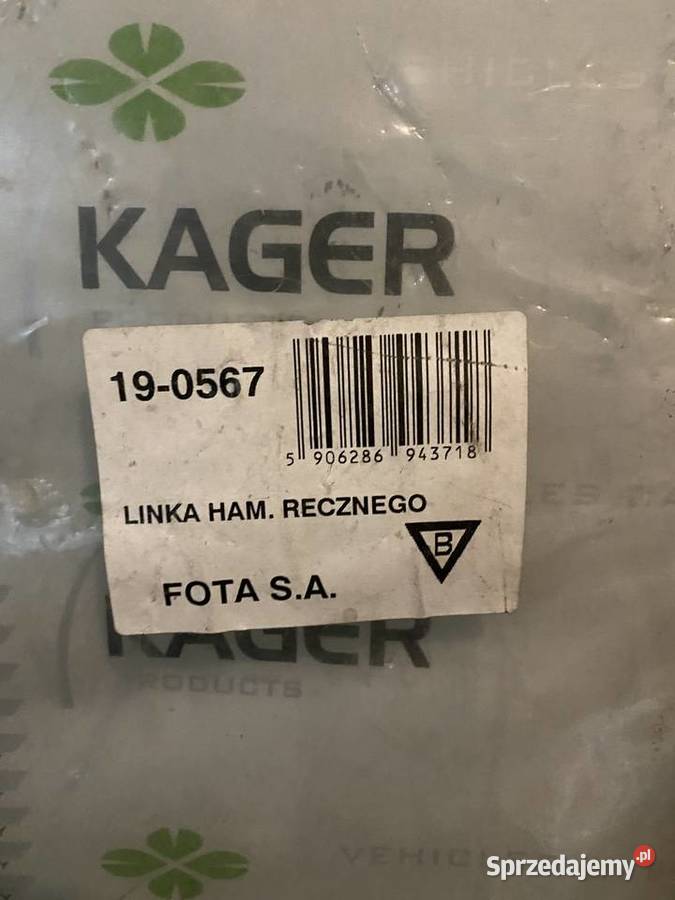 BMW 3 E36Linka hamulec ręcznycięgnoKAGER 190567 Nowa Sól