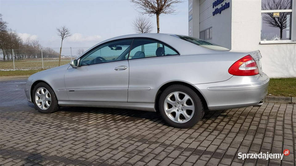 Mercedes CLK 320 016 zadbany Alu Klimatron wspomaganie kierownicy Głogówek