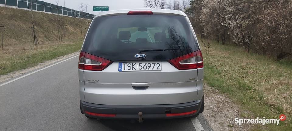 Ford Galaxy 18 TDCi Ghia 125 2006r 7osobowy MP3 świętokrzyskie Skarżysko-Kamienna sprzedam