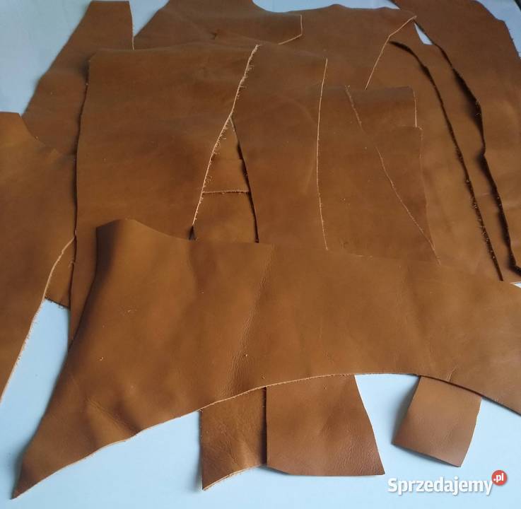 Skóra 364 g Licowa Włoska średnie i małe kawałki