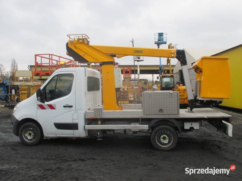 Podnośnik Koszowy Na Samochodzie Renault Master Pleszew sprzedam