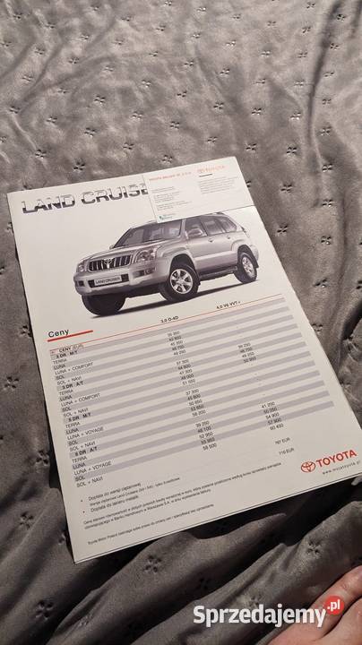 Prospekty samochodowe w języku polskim Mercedes sprzedam