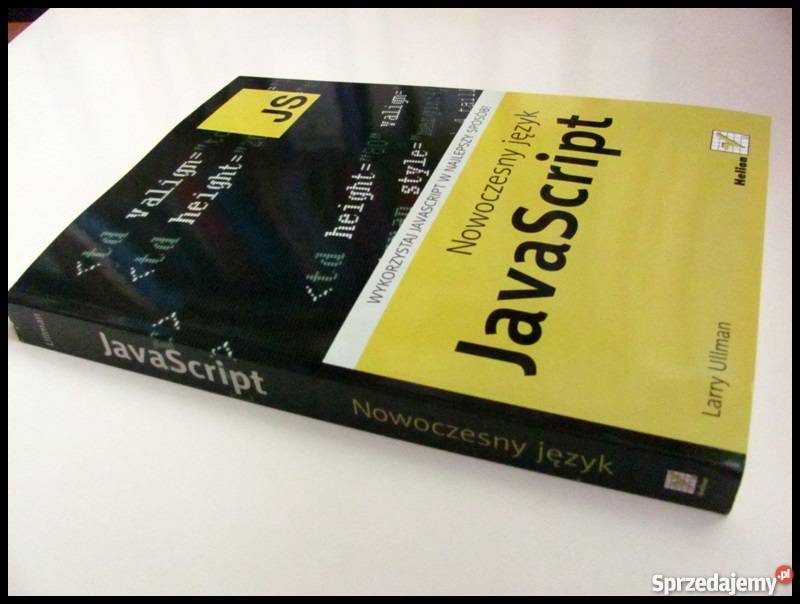 Nowoczesny język JavaScript L Ullman NOWA Książki naukowe i popularnonaukowe