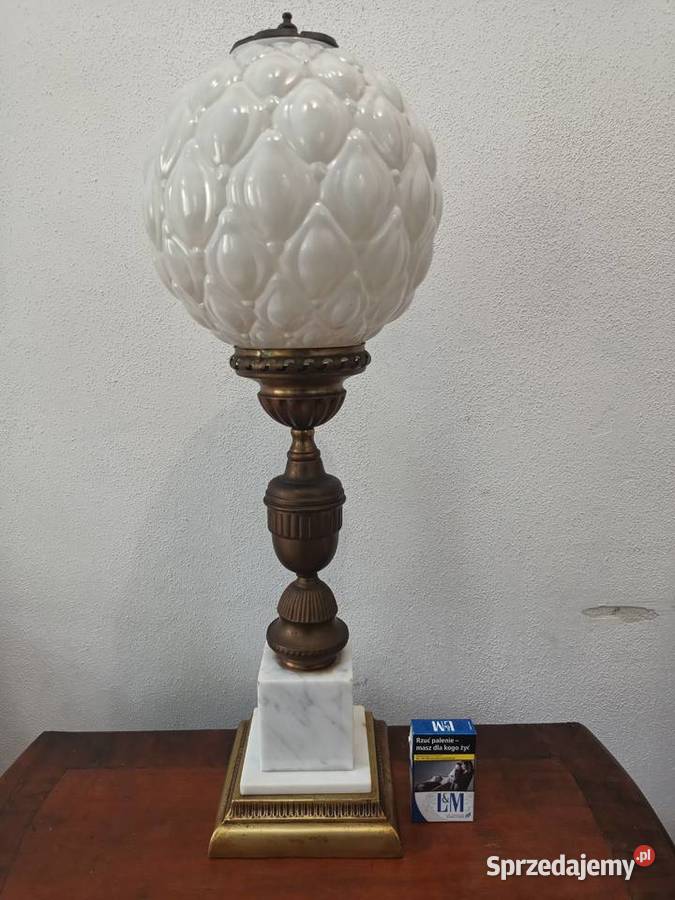 Oryginalna antyczna lampa opolskie
