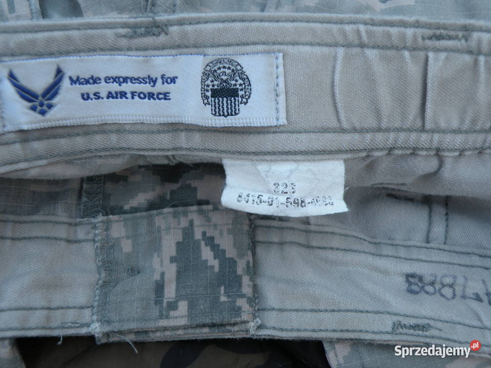 Spodnie USAF ABU tiger stripes 32S ripstop Militaria sprzedam