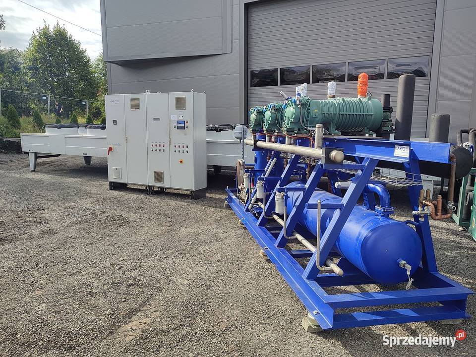 Zespół sprężarkowy Zestaw sprężarek śrubowych Niedźwiedź