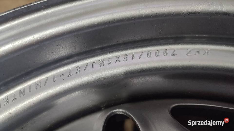 39RB238RB2 FELGA STALOWA 55JX15H2 3x112 ET1 ET22 Włoszczowa sprzedam