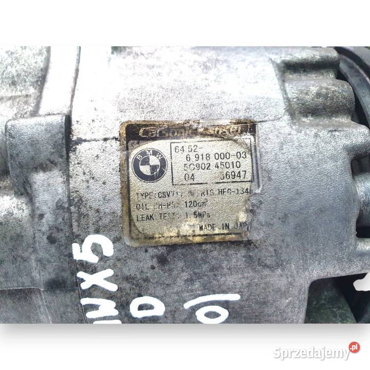 SPRĘŻARKA KLIMATYZACJI BMW X5 E53 30D 691800003 Chełm