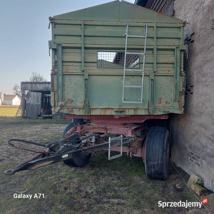 Przyczepa rolnicza Bergmann warmińsko-mazurskie Lubawa