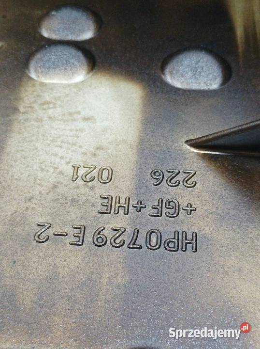 MISKA OLEJOWA 7801367 30 D M57 Bmw X3 I 20032010 Rok produkcji 2009