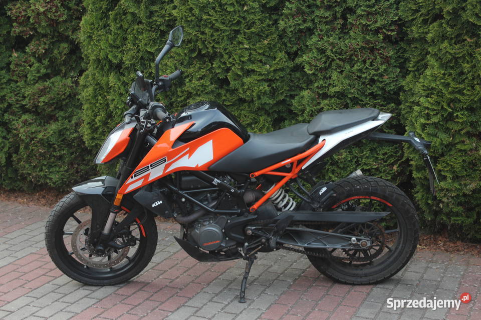 KTM DUKE 125 2019 zarejestrowany można wracać na zachodniopomorskie