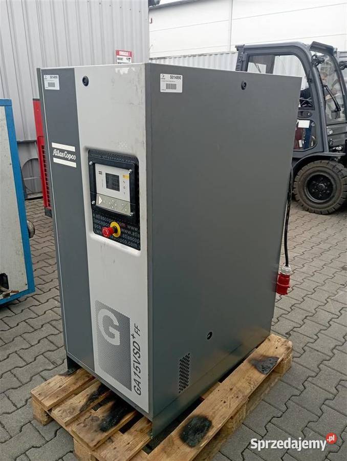 Sprężarka śrubowa Atlas copco Ga 15vsdff opolskie