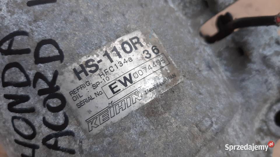 kompresor klimatyzacji sprężarka Honda Accord Dębno sprzedam