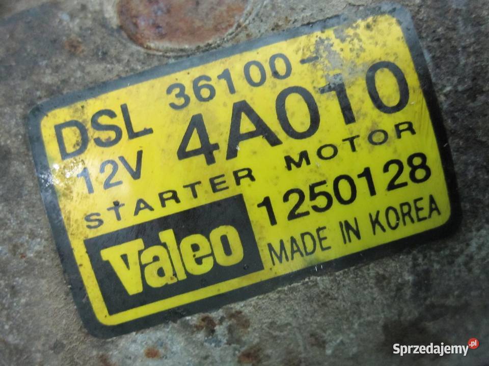 SORENTO 25 CRDI D4CB 167 rozrusznik 361004A010 sprzedam