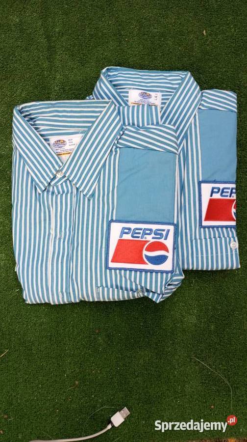 Koszula firmowa Pepsi COLA ORYGINAŁ USA Pozostałe