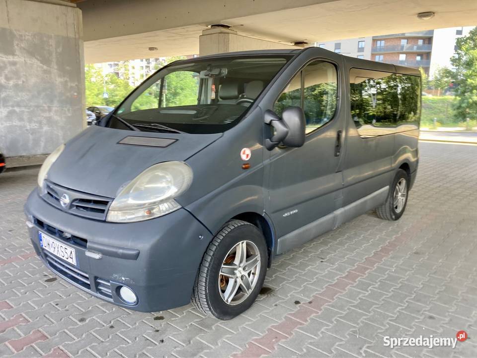 Nissan Primastar Vivaro Trafic 9os nawiewy na
