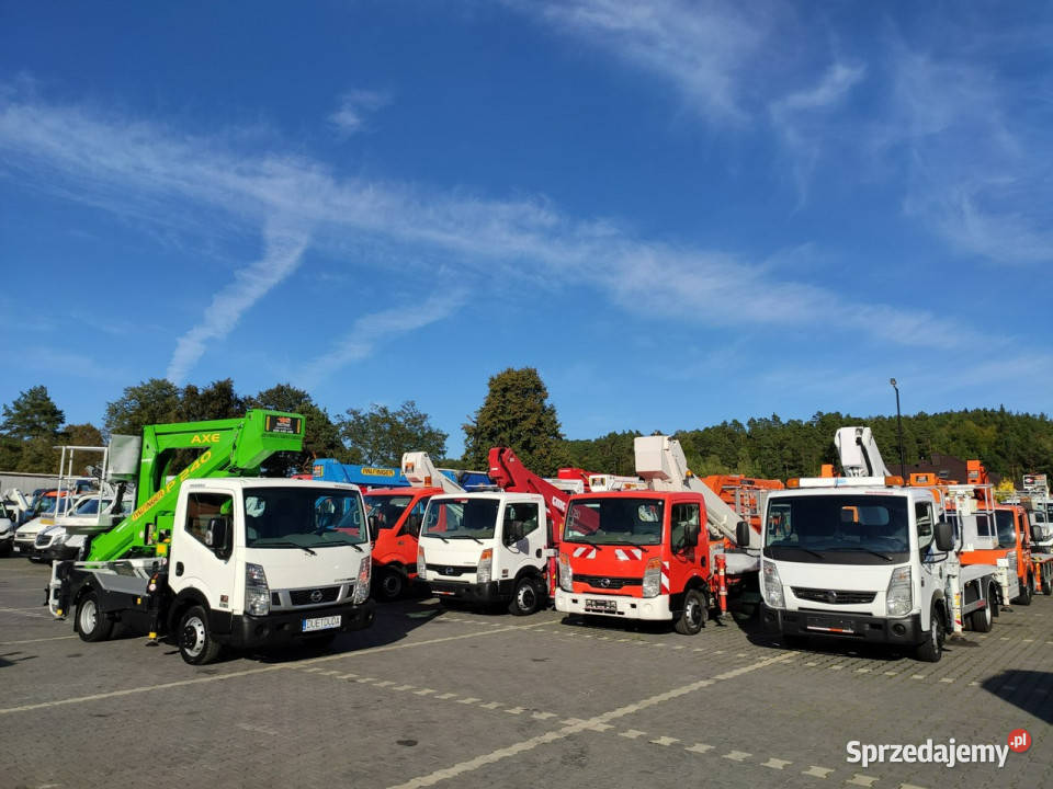 Nissan Cabstar Zwyżka Podmośnik Koszowy