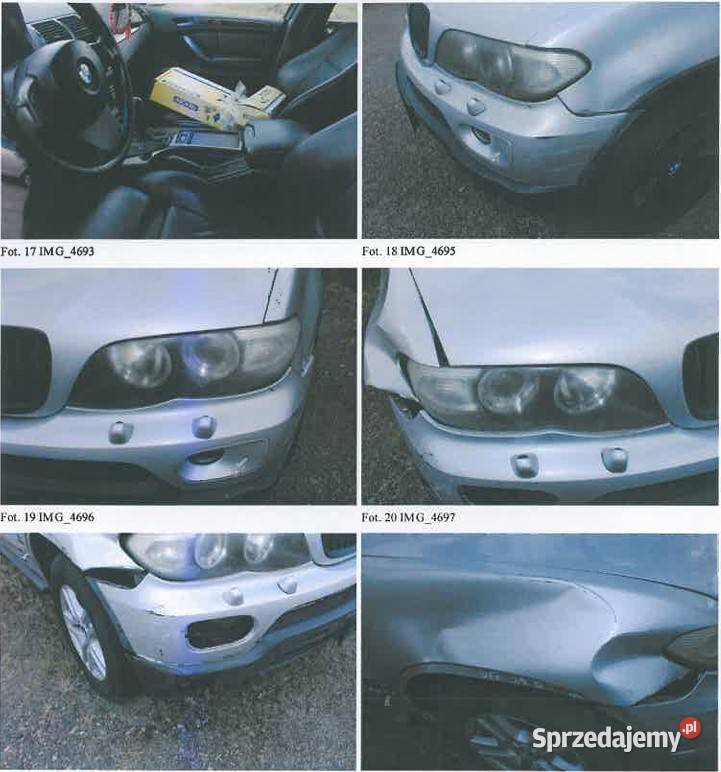 BMW X5 30 Diesel MR99 E3 E53 Gorzów Wielkopolski