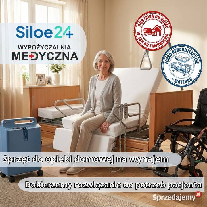 Łóżko rehabilitacyjne Myszków Wynajem i Sklep