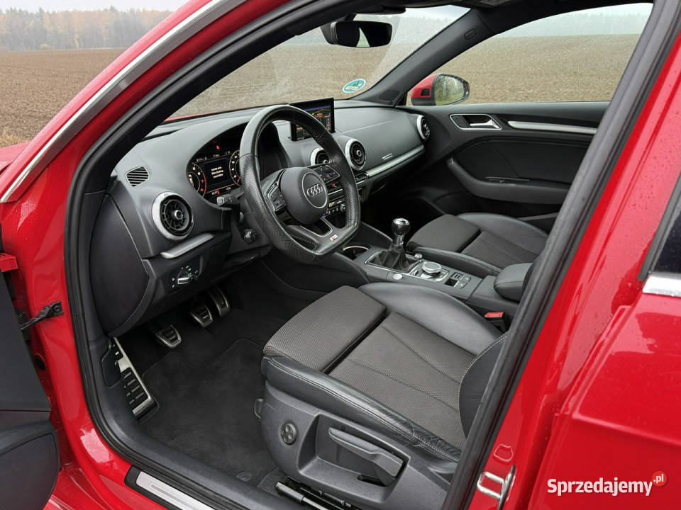 Audi A3 15TSI 150 SLine Kamera Navi PDC 18 serwisowany w ASO
