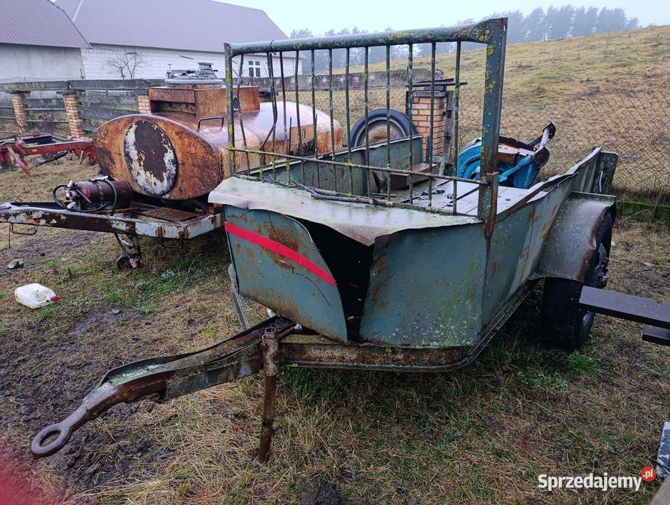 Przyczepka rolnicza jednoosiowa podlaskie