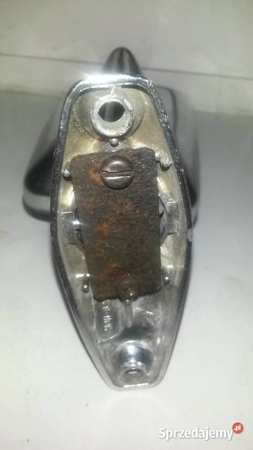 Oryginalne sygnowane stare lusterka retro TPRT wielkopolskie