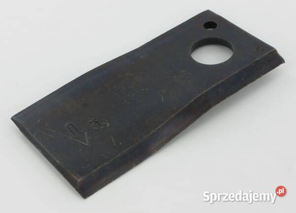 Nożyk kosiarki rotacyjnej lewy 107x48x4 mm otwór Kamionna