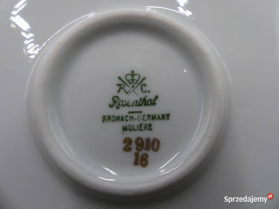 Ogromna patera Rosenthal średnica 33 stanniemal Poznań