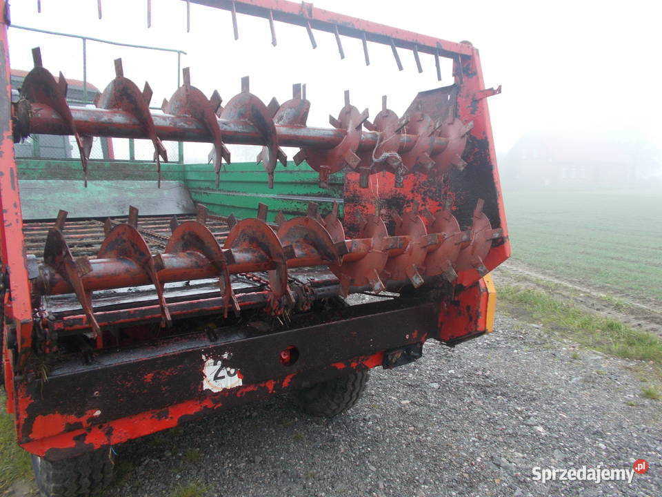 Rozrzutnik obornika warfama tandem 6t pomorskie Nowa Karczma