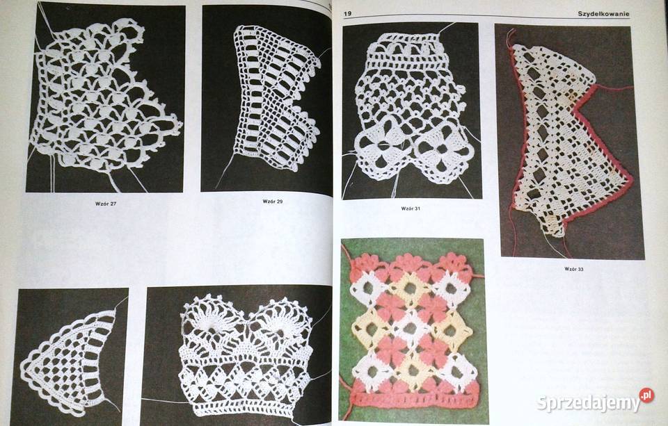 Zręczne ręce Szydełkowanie Margita Sarnicka Rok wydania 1991 Chełm